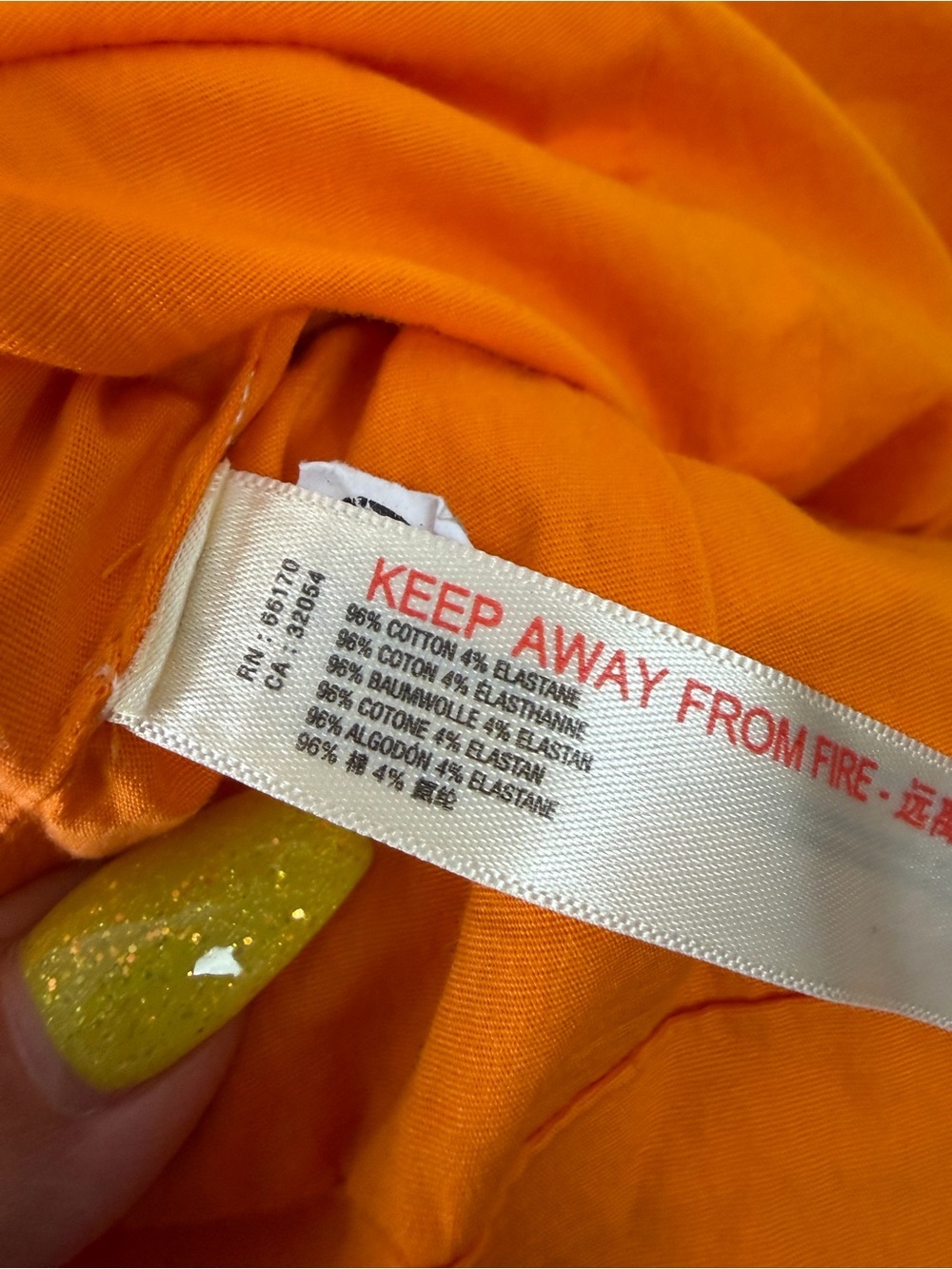 Free People Who Is She Dress Size Small Orange Halter Mini Cutout Bodycon Y2K - Picture 13 of 13
